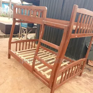 Top Quality 4 by 6 Up and 31⁄2 by 6 Down Real Wooden Sturdy Bunk Bed