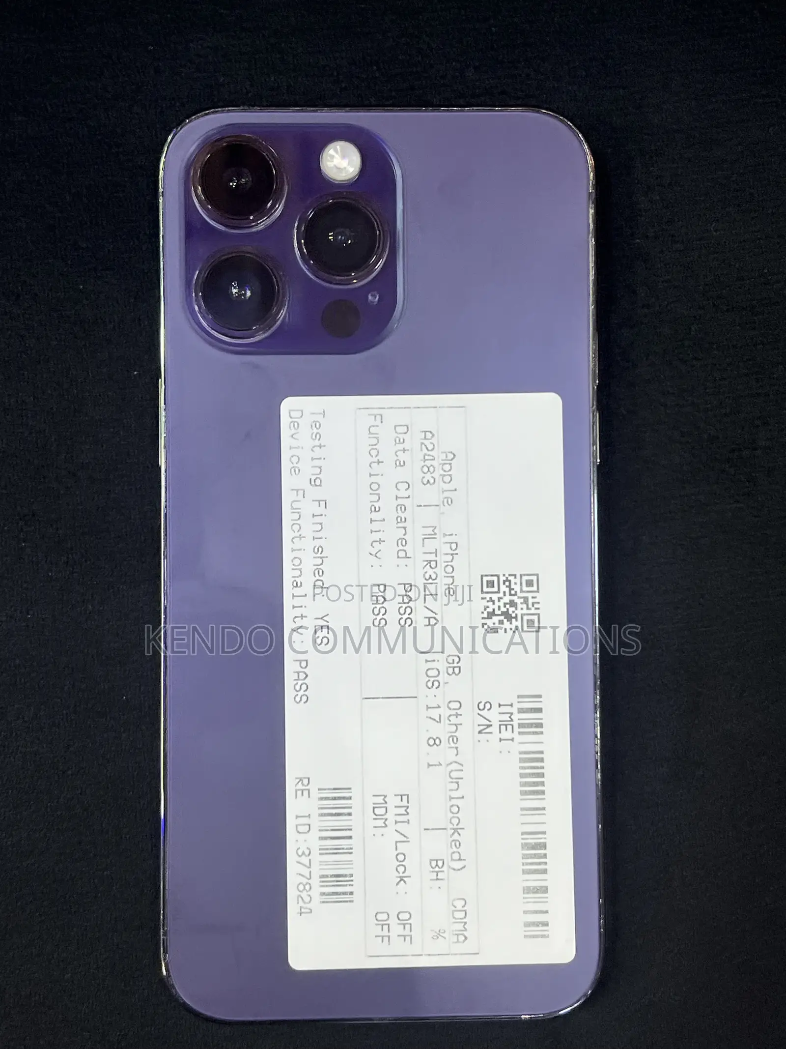Apple iPhone 14 Pro Max 128 GB Purple