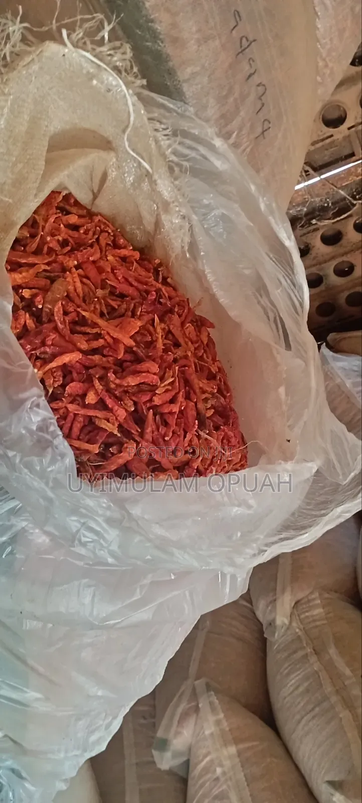Dried Cayenne Chilli Peppers