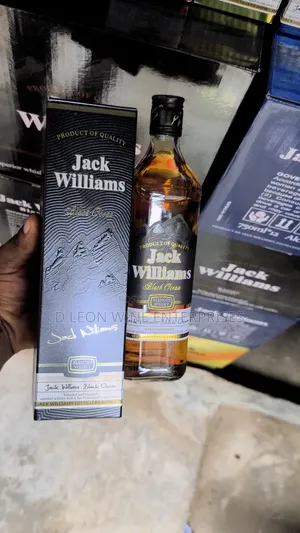 Jack Williams Black Ocean Cartoon by ( 12 Bottles )