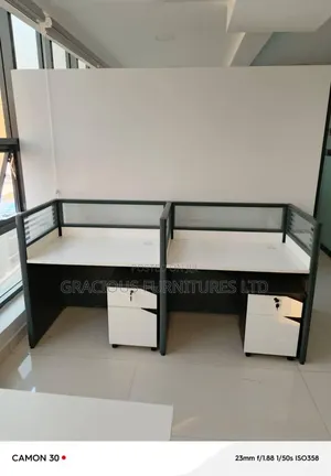 Double Office Workstation Table