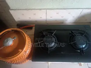 6.5kg Gas With Cast Iron Table Top Double Burner