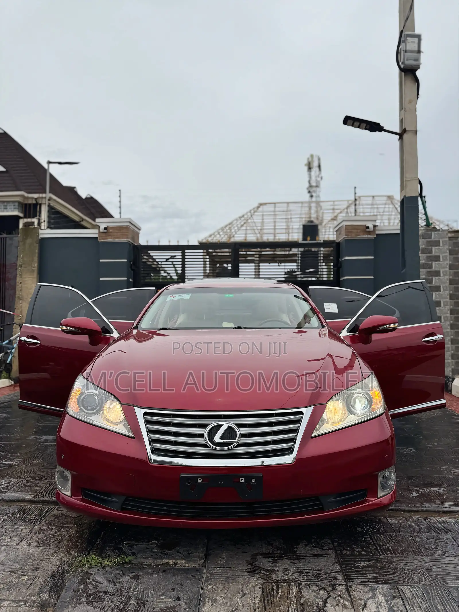 Lexus ES 350 2012 Red