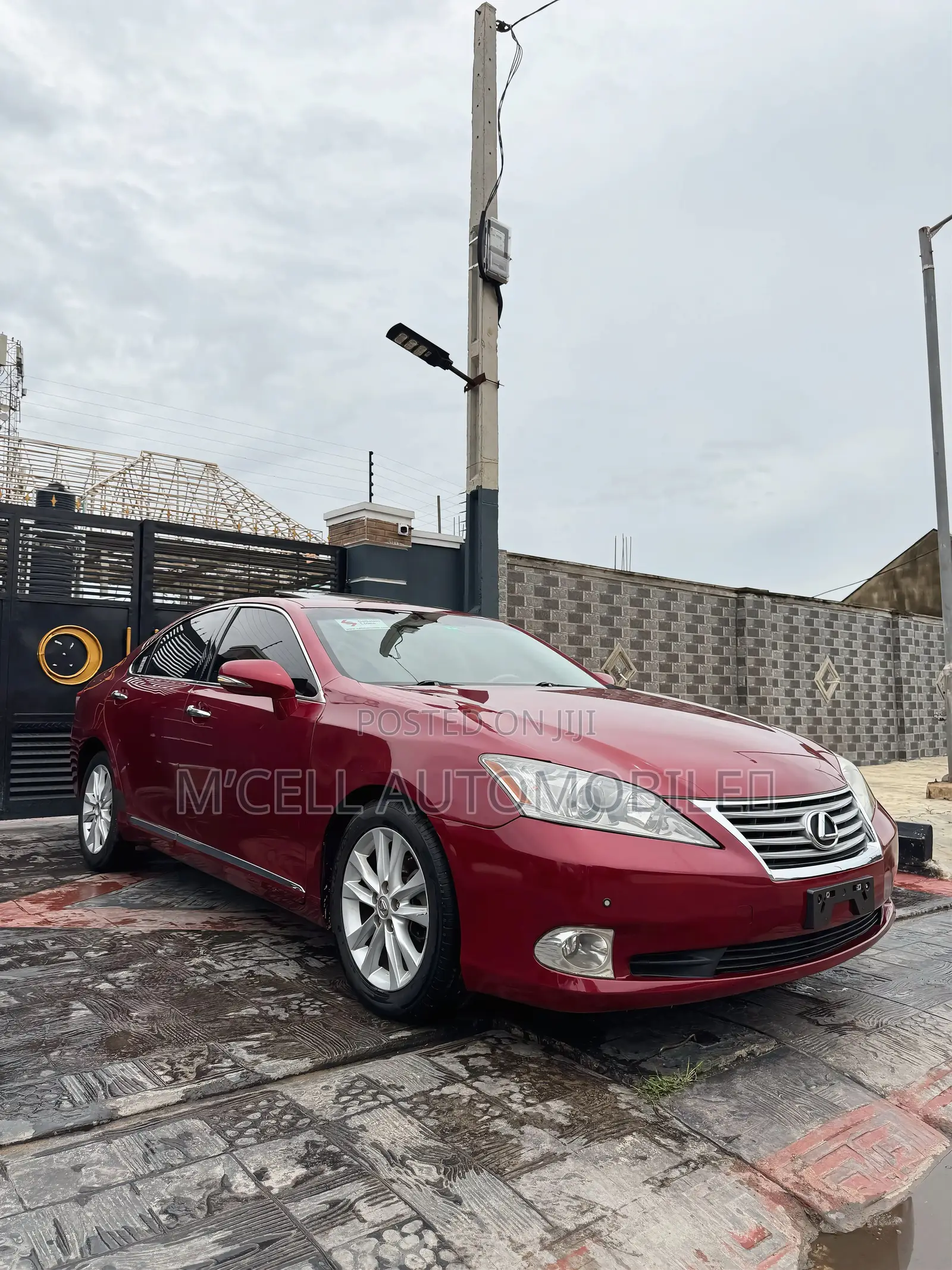 Lexus ES 350 2012 Red
