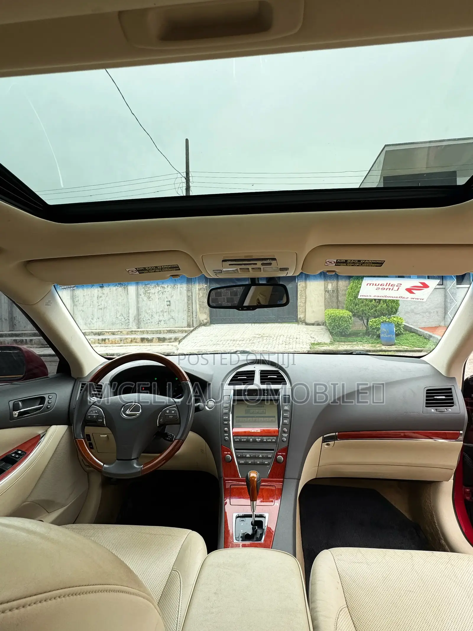 Lexus ES 350 2012 Red