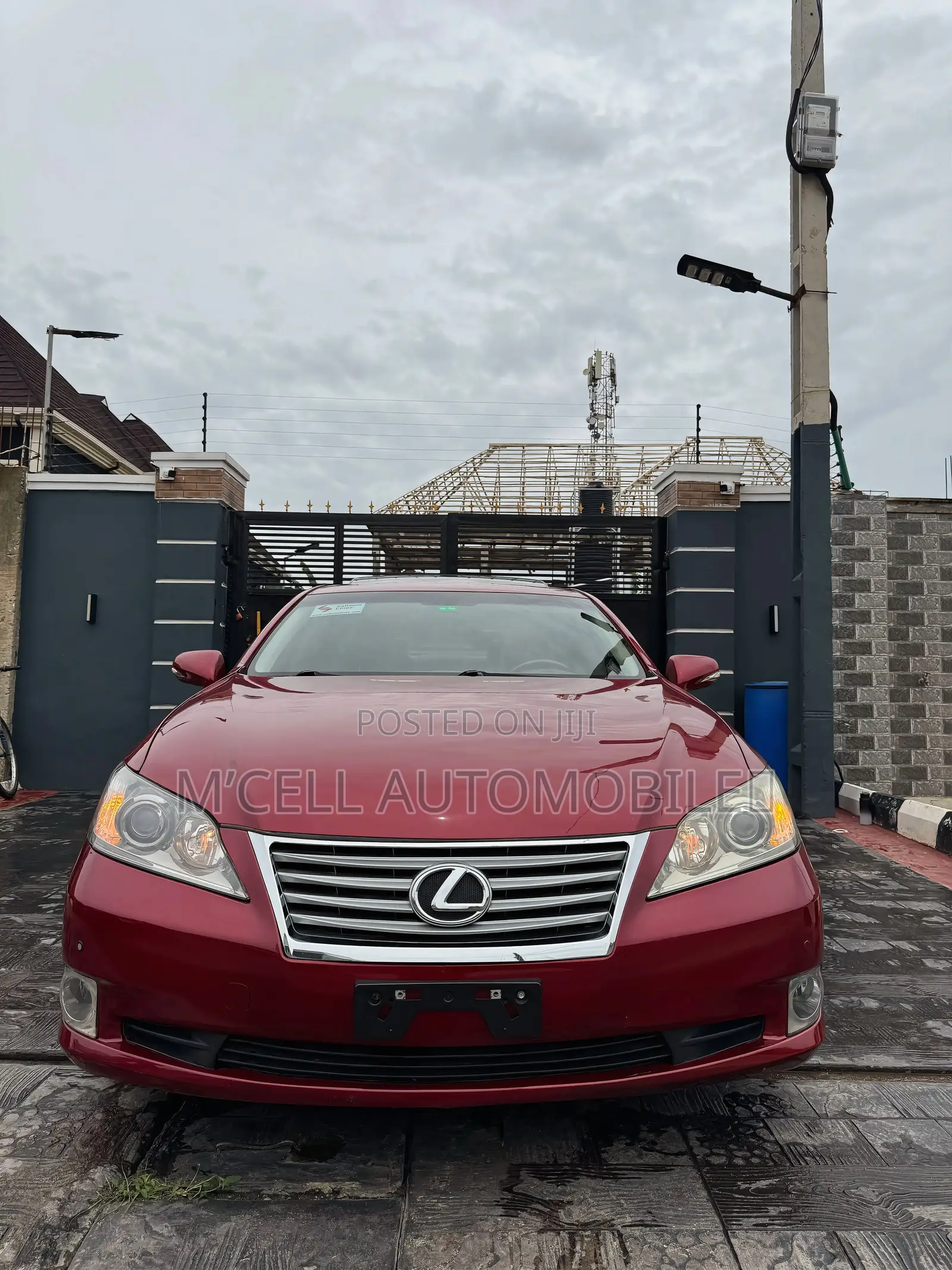 Lexus ES 350 2012 Red