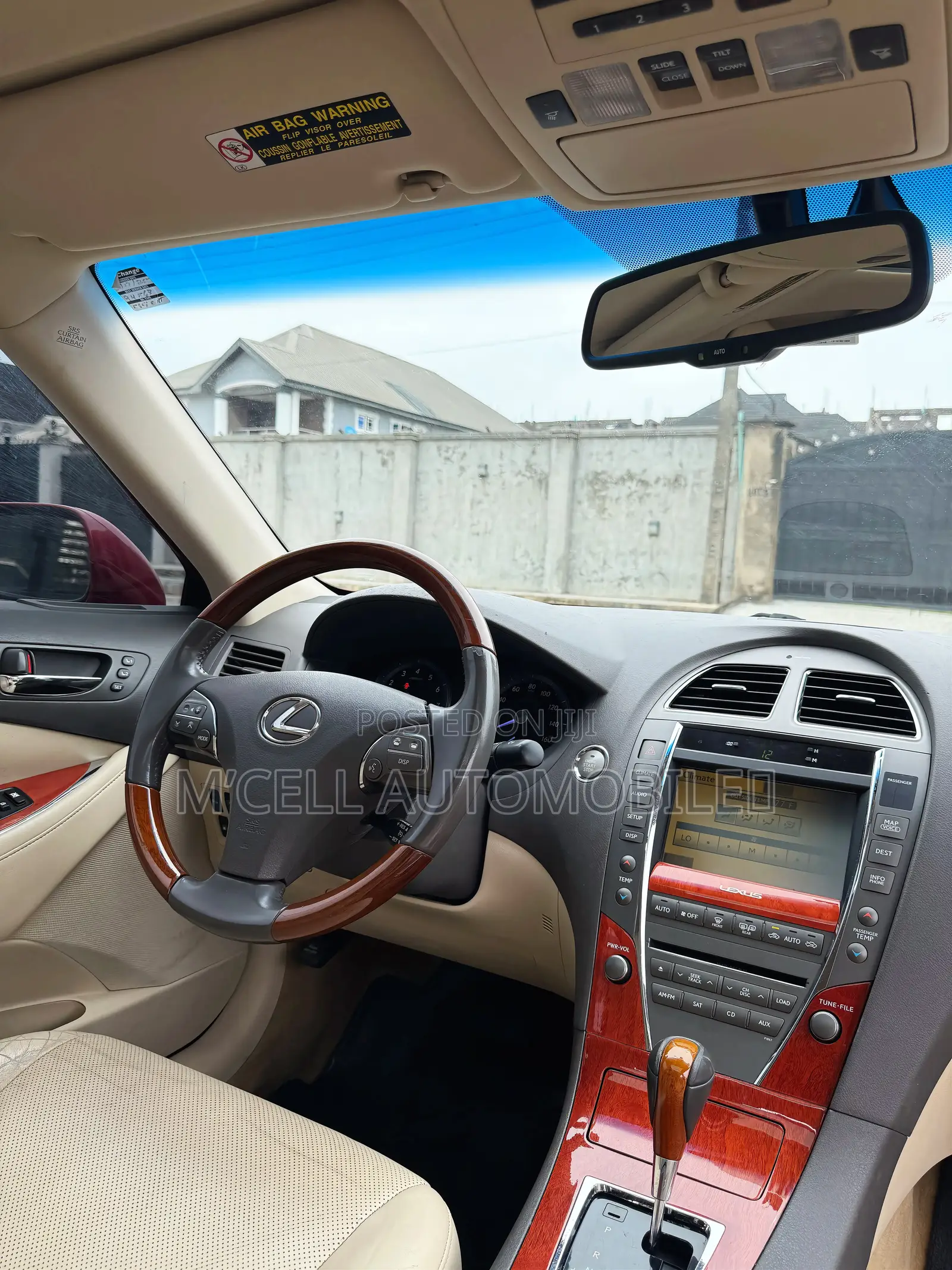 Lexus ES 350 2012 Red