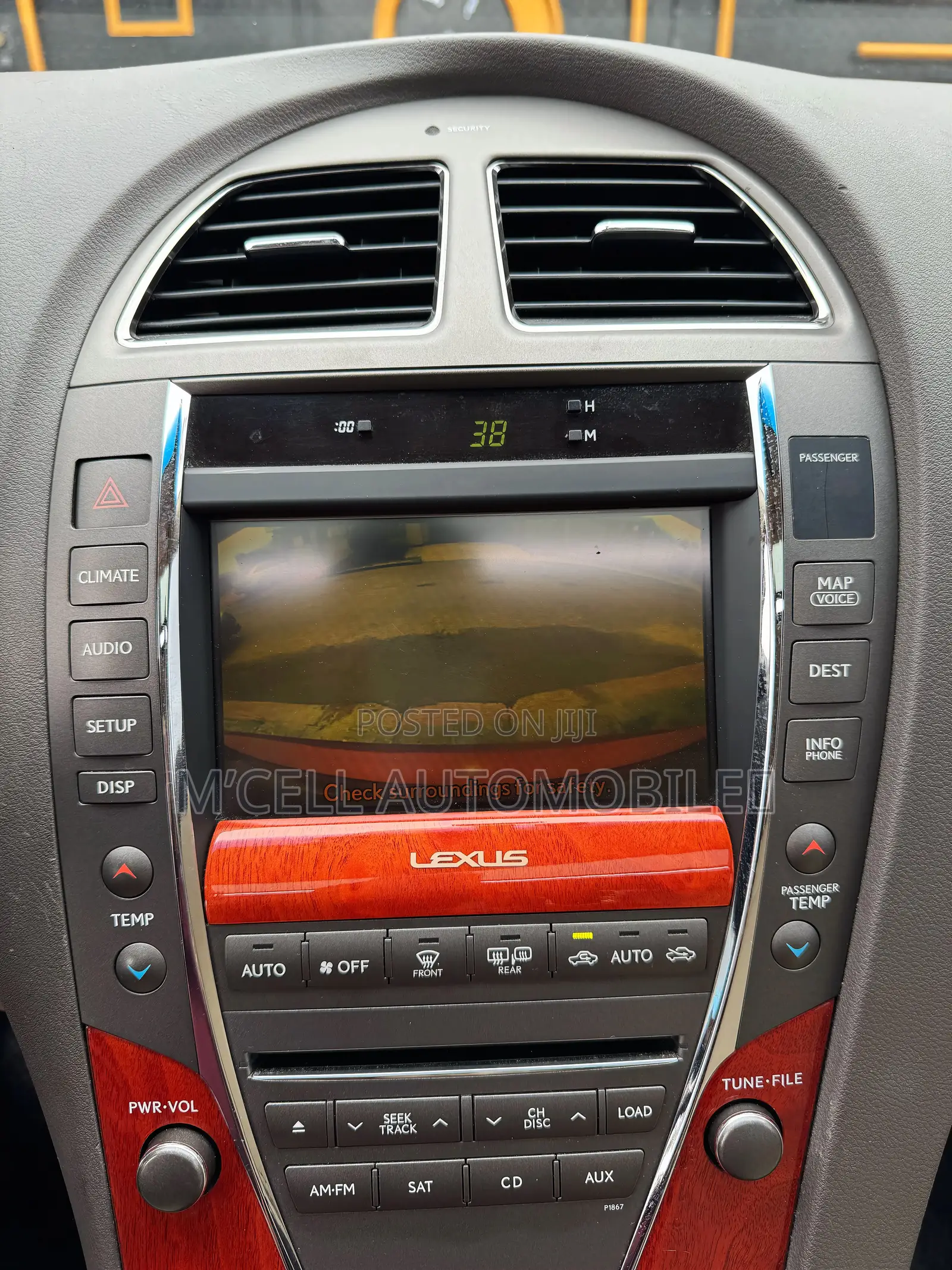Lexus ES 350 2012 Red