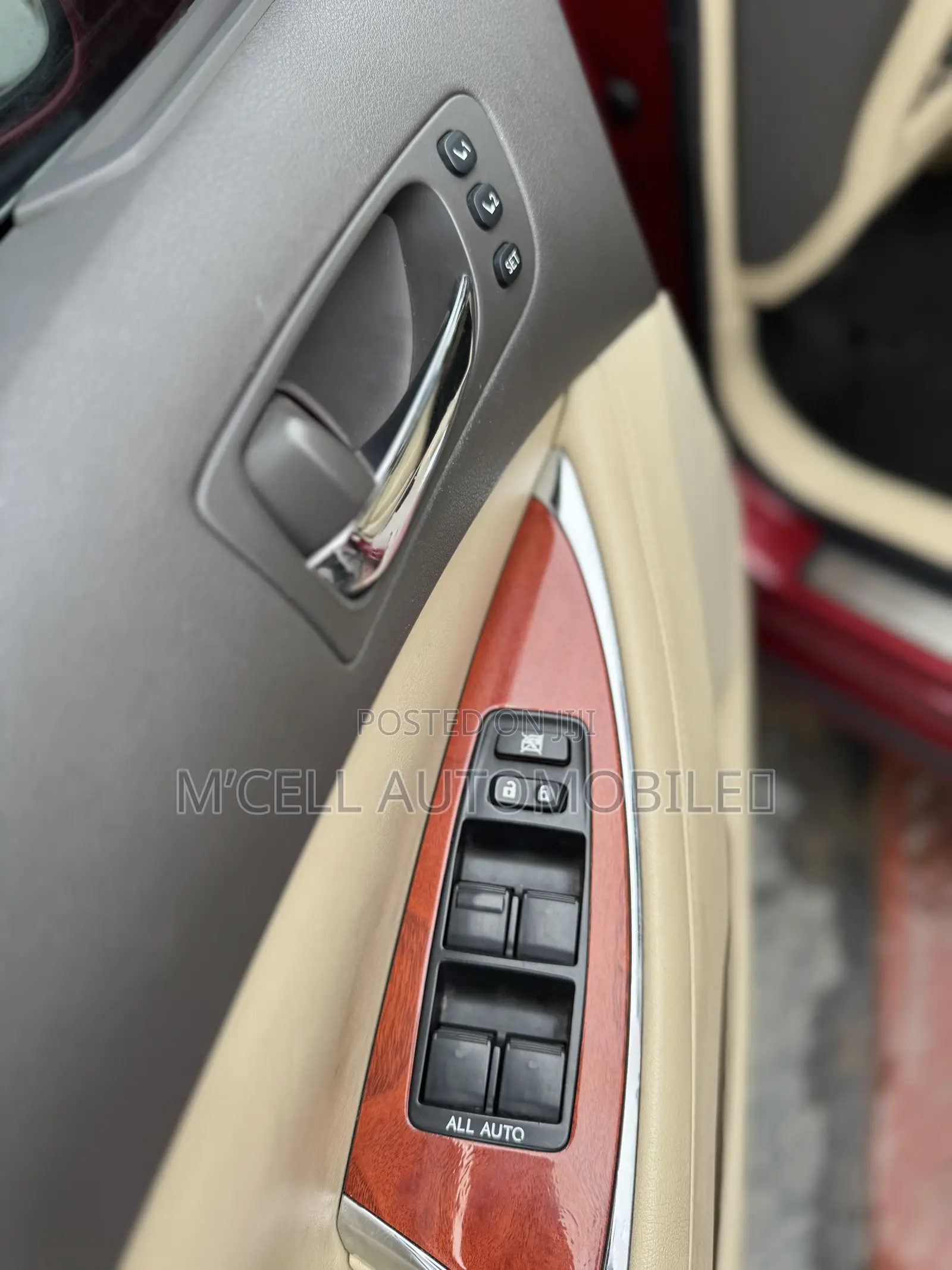 Lexus ES 350 2012 Red