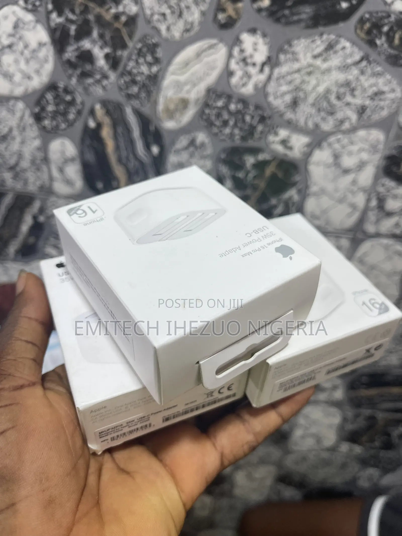 iPhone 16 Pro Max Usb Type C 35w Power Adapter
