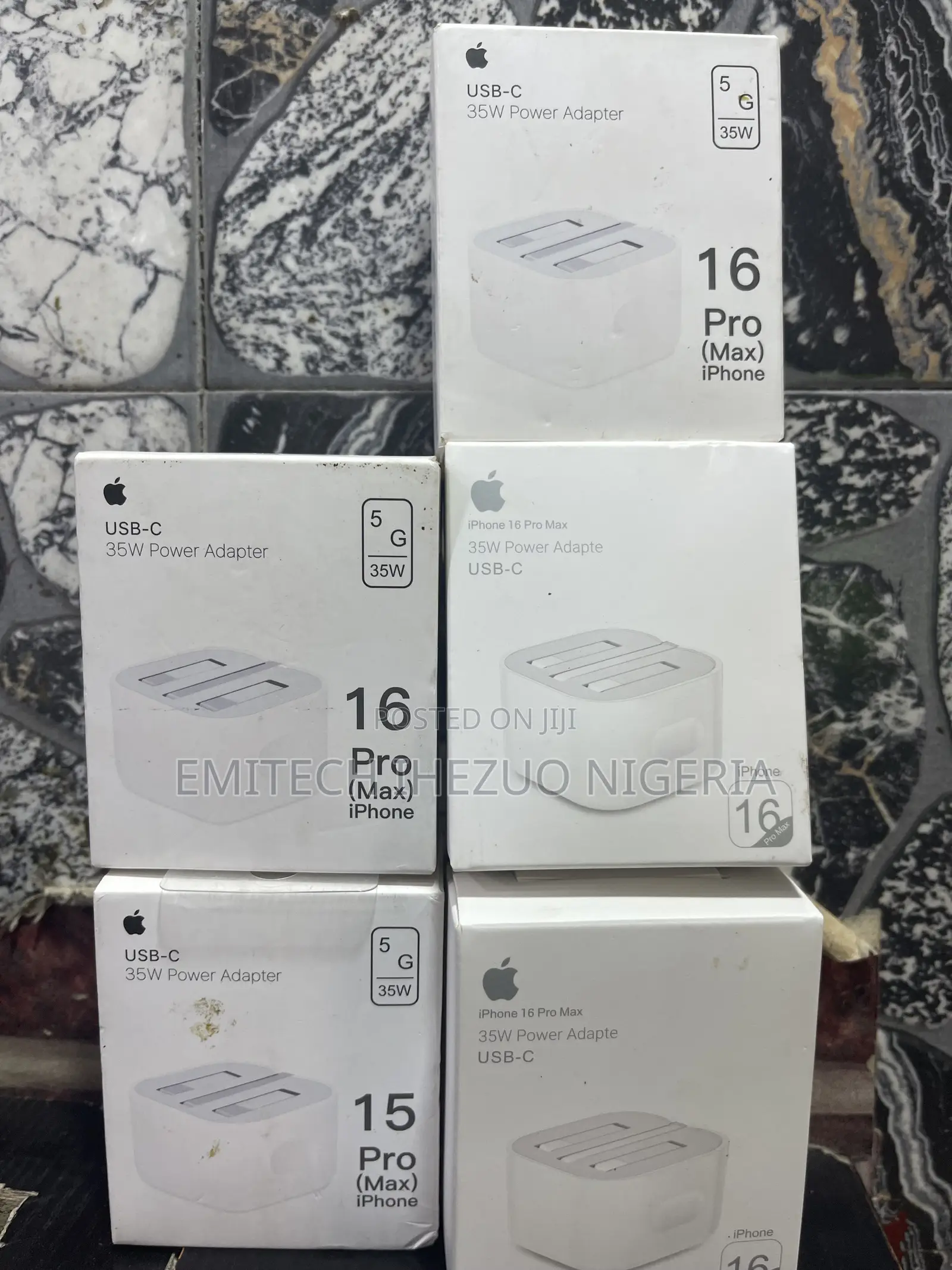 iPhone 16 Pro Max Usb Type C 35w Power Adapter