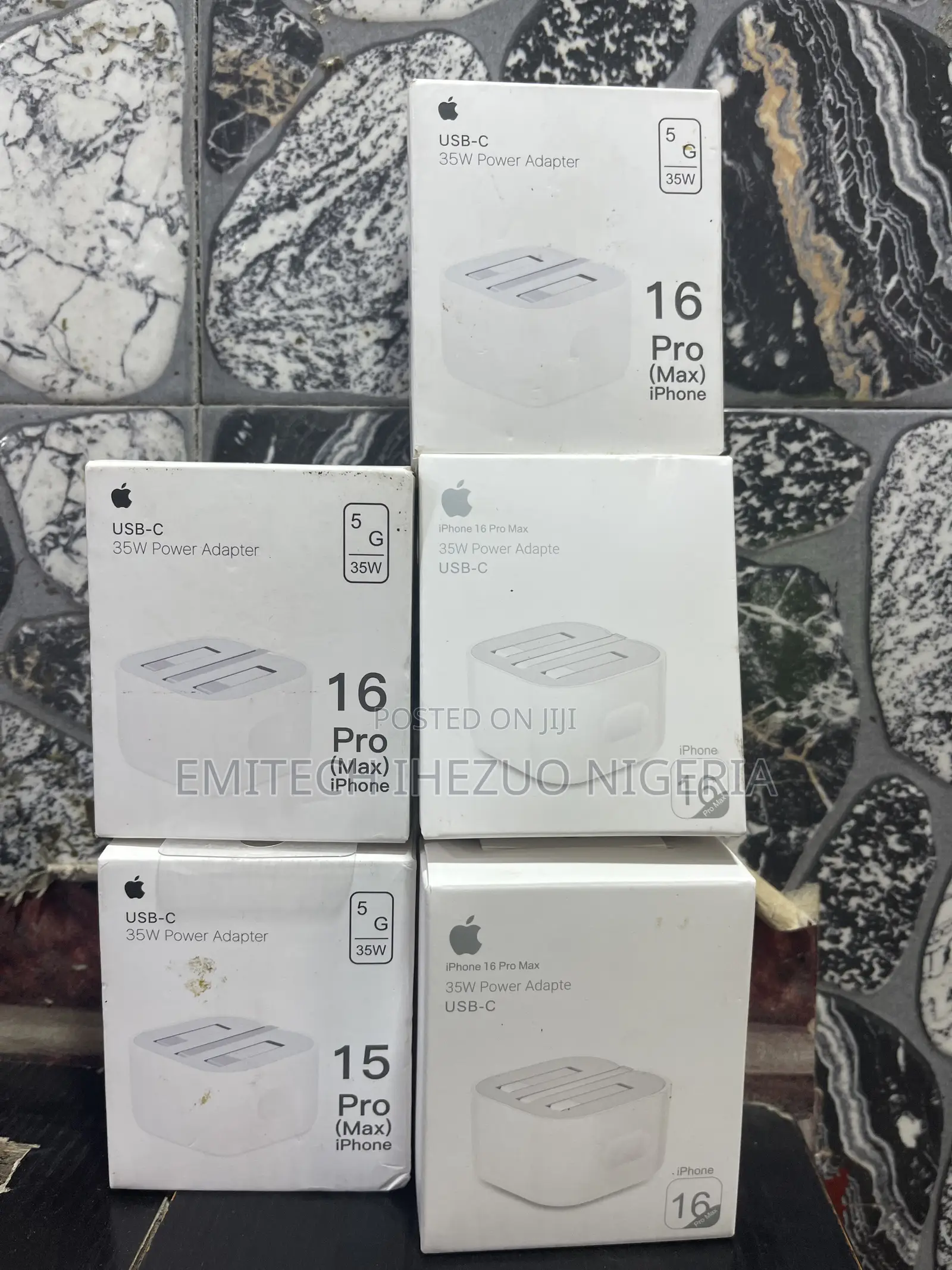 iPhone 16 Pro Max Usb Type C 35w Power Adapter