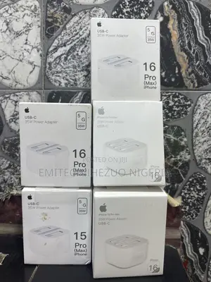 iPhone 16 Pro Max Usb Type C 35w Power Adapter