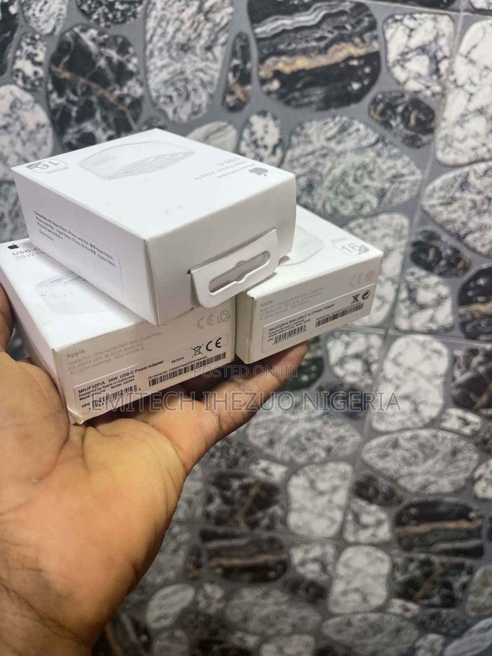 iPhone 16 Pro Max Usb Type C 35w Power Adapter