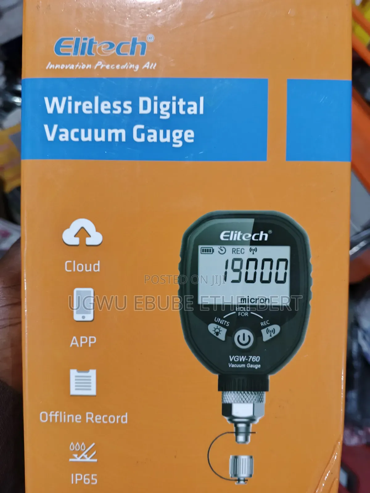 Wireless Digital Vacuum Gauge