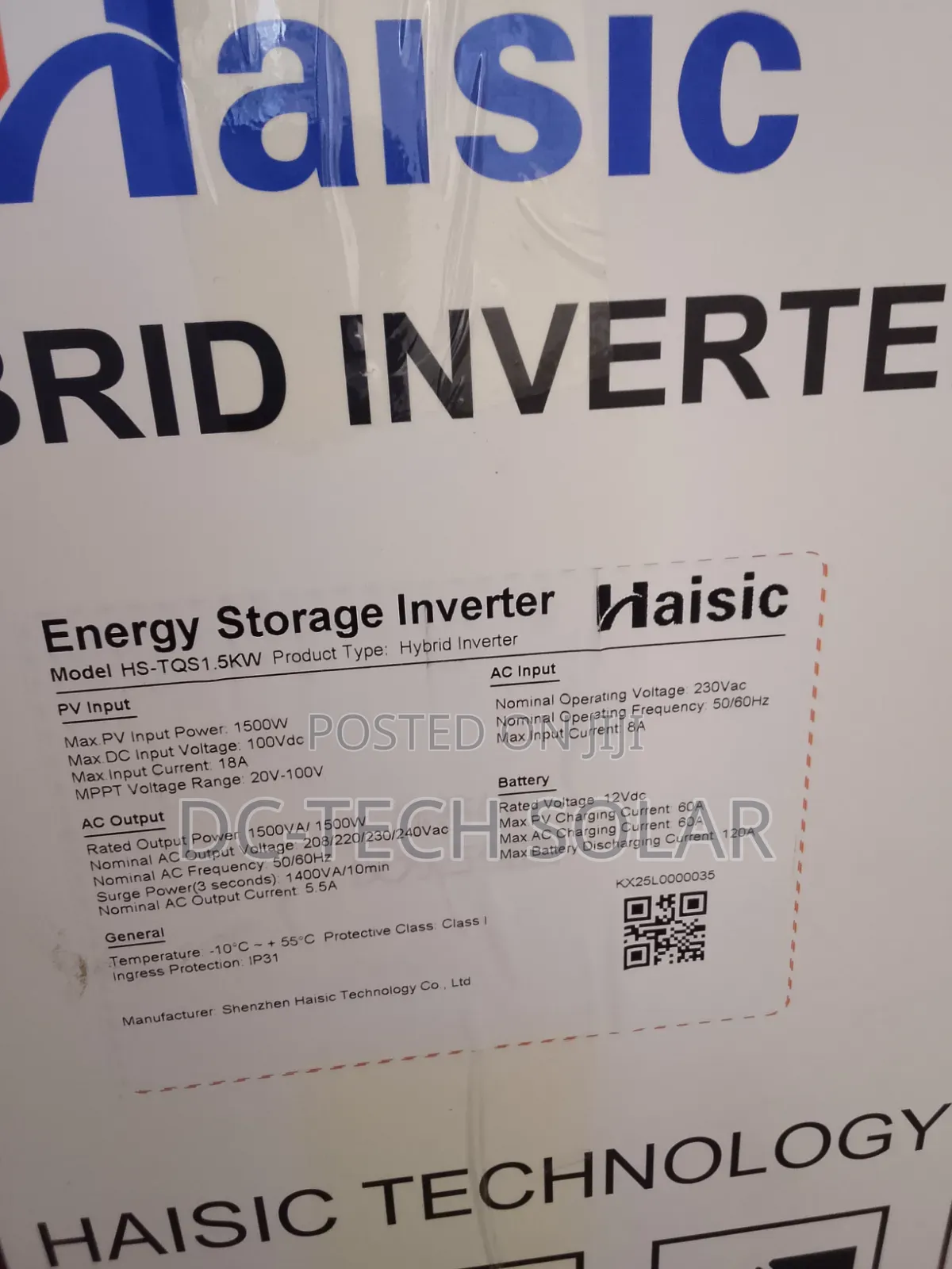 Haisic 4 KWH (All in ) 1