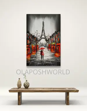 Love in Paris Canvas Wall Art