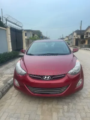 Hyundai Elantra Limited Sedan FWD (1.8L 4cyl 6A) 2013 Red