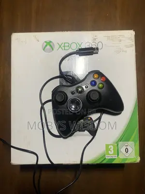 Xbox 360 and Controller With Games Installed