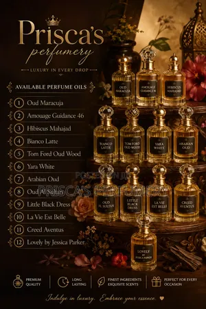 Designer and Niche Oil Perfumes
