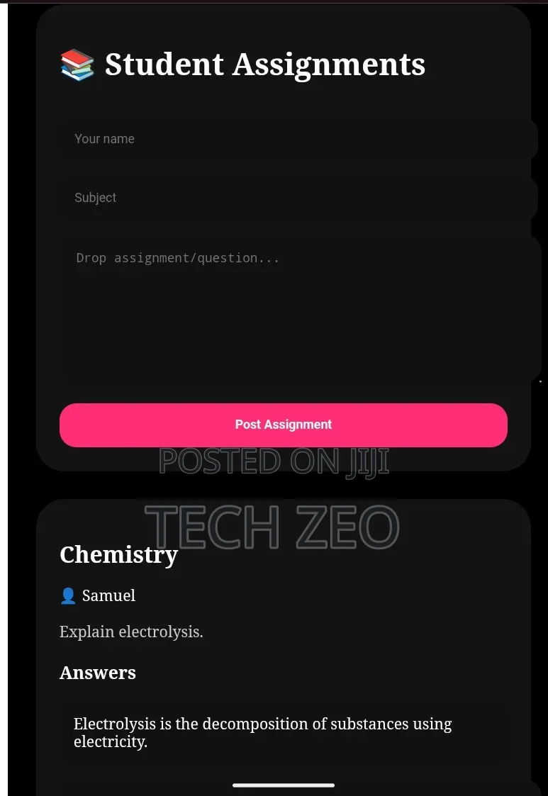 Website and App Developer