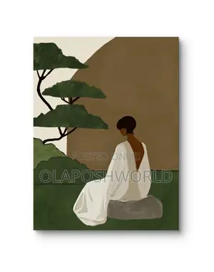 Garden Lady 1pcs Canvas Wall Art