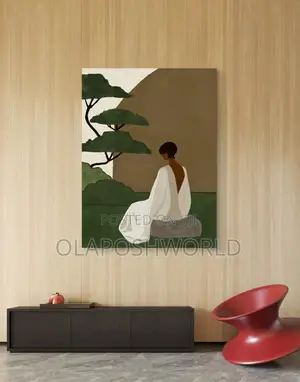 Garden Lady 1pcs Canvas Wall Art