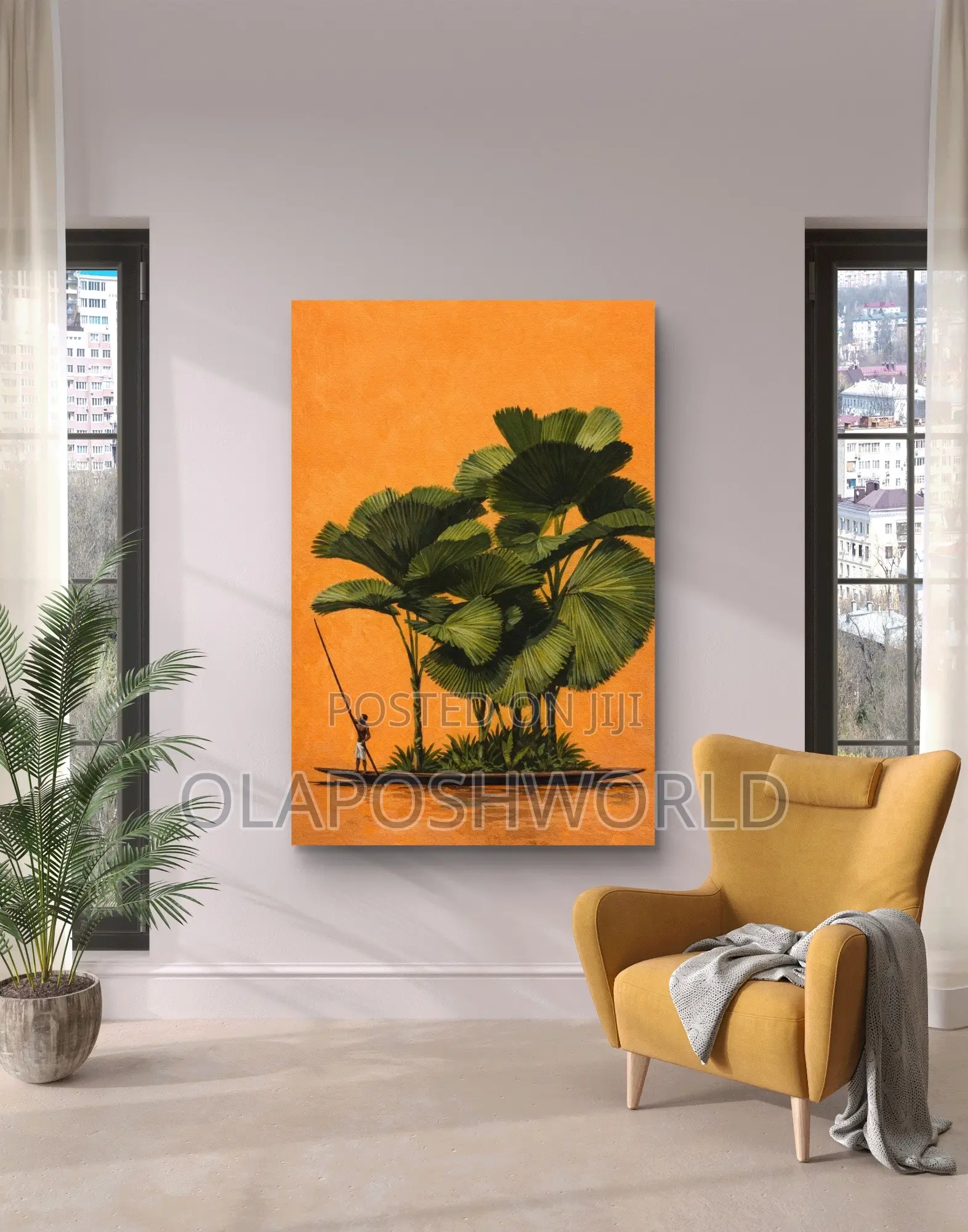 Fisherman 1pcs Canvas Wall Art
