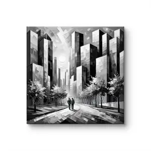 Futuristic 1pcs Canvas Wall Art