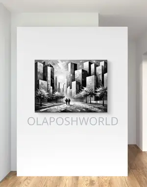 Futuristic 1pcs Canvas Wall Art