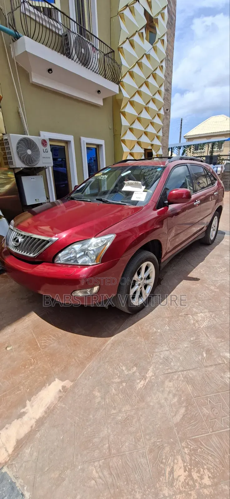 Lexus RX 2009 Red