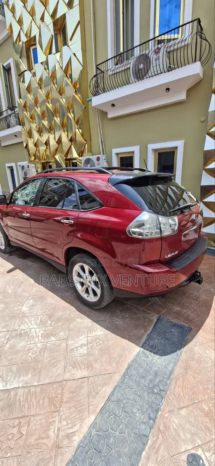 Lexus RX 2009 Red