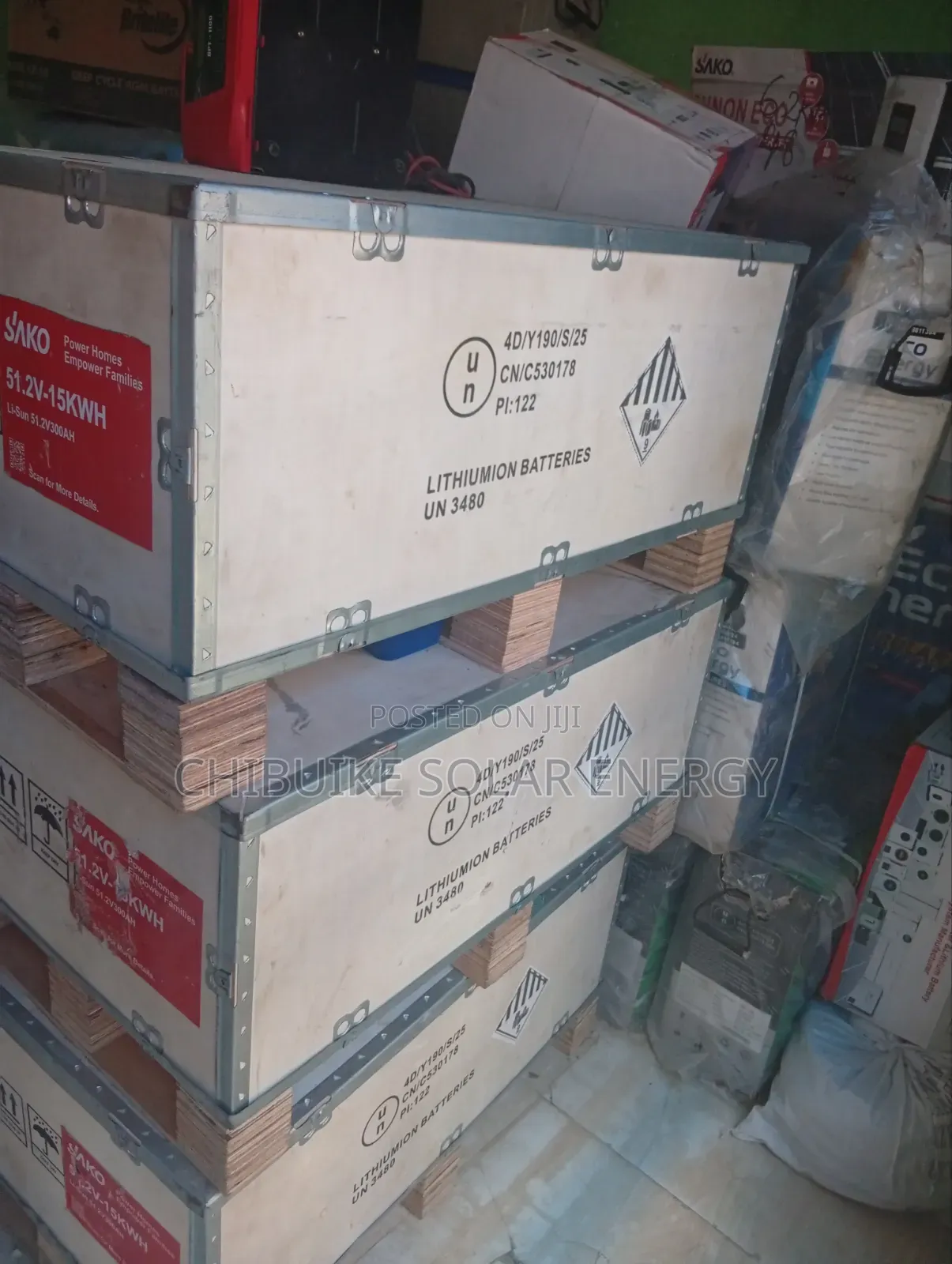 Sako Solar Lithium Ion Batteries 15kwh.51.2v