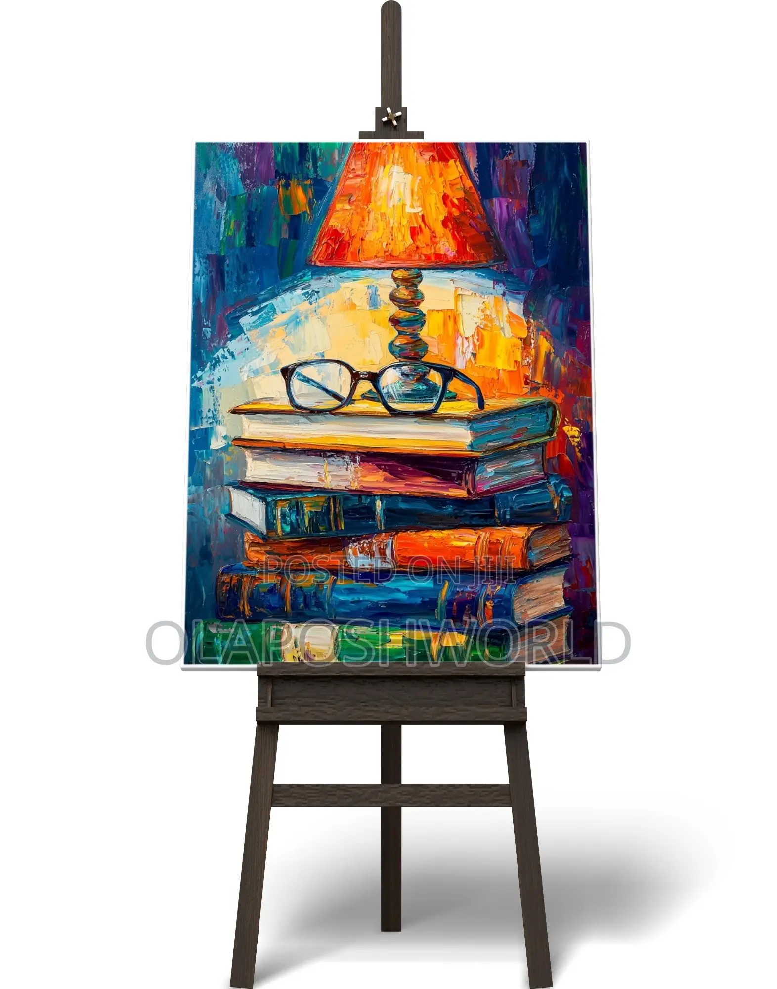Depth in a Book 1pcs Wall Art