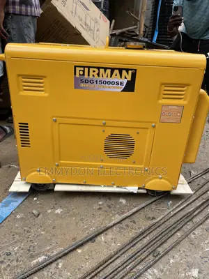 Firman Sdg15000se Diesel Generator With Heavy Duty Construction