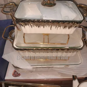 Ceramic Chaffing Dish- 3 Sets