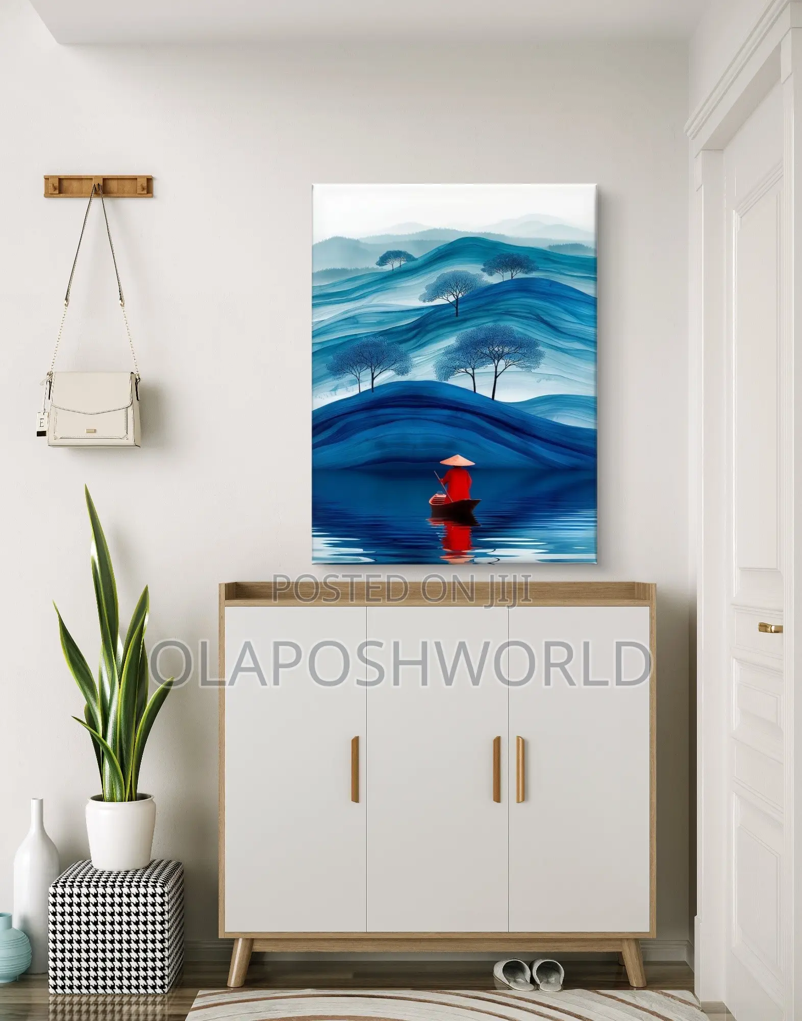 Ocean Cave Canvas Wall Art