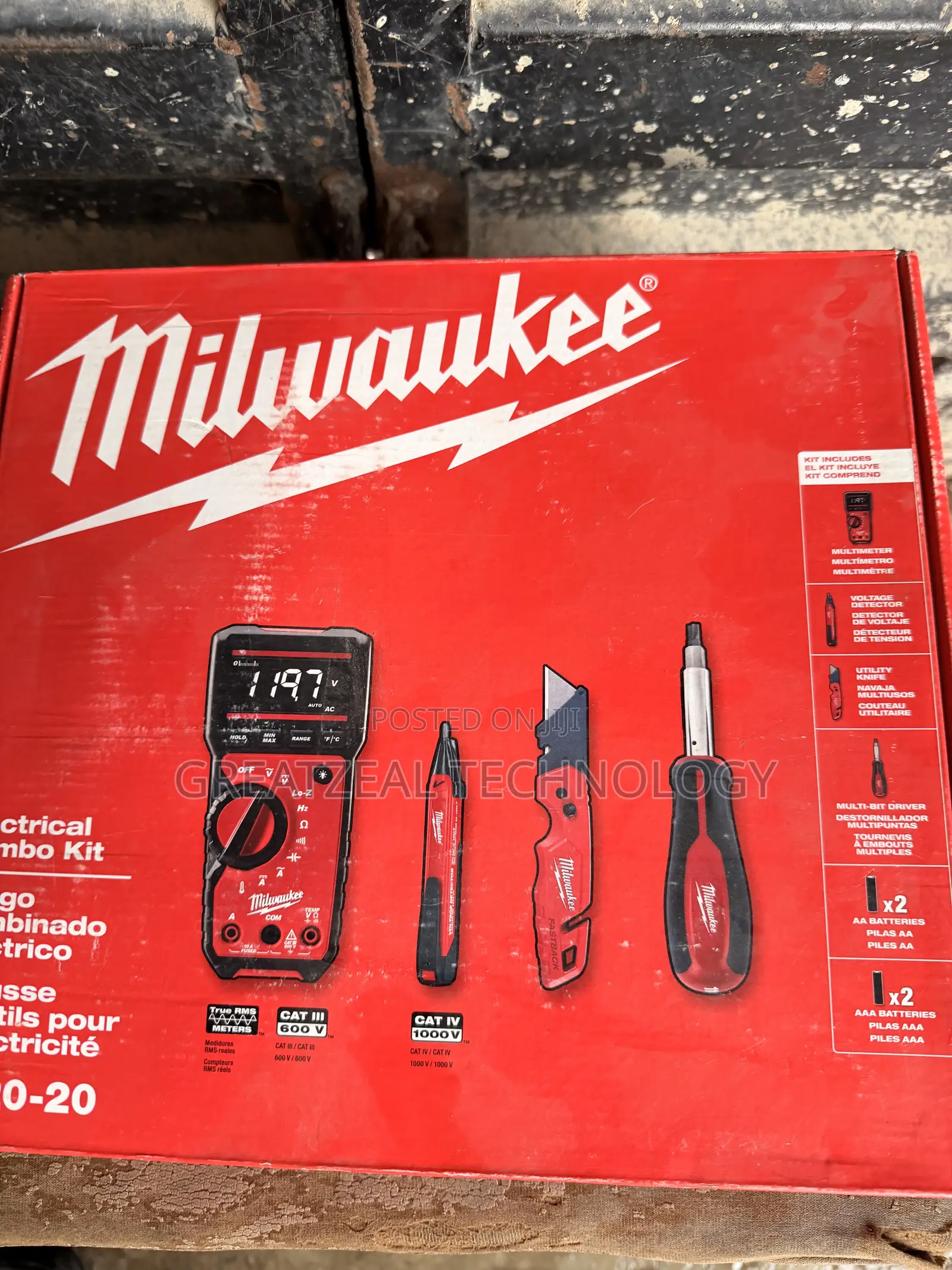Milwaukee Electrical Combo Kit