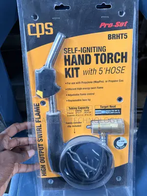 CPS Self-Igniting Hand Torch Kit With 5'hose