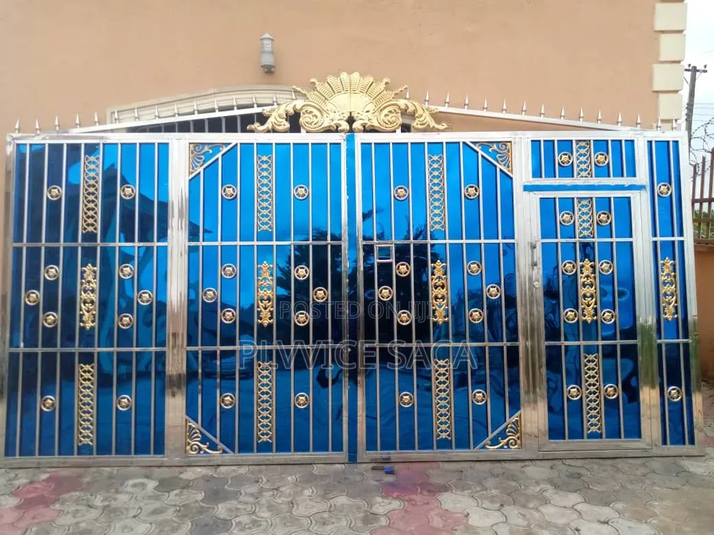 Blue Premium Stainless Gate