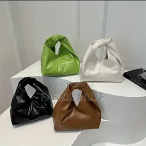 Pleated Tote Bag