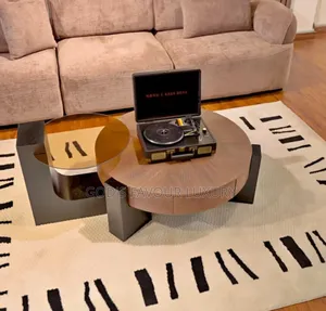 Coffee Center Table and Side Stool.