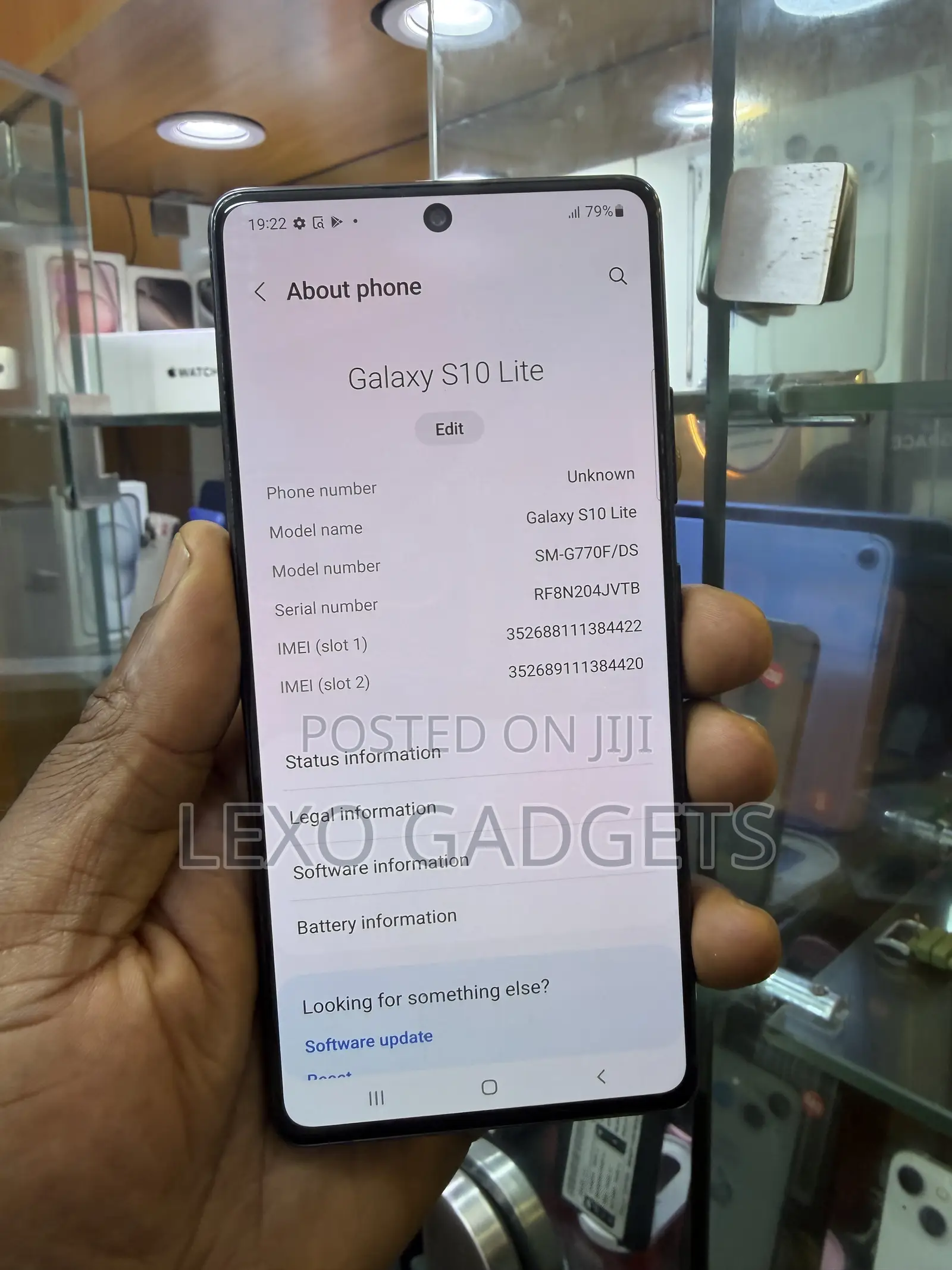 Samsung Galaxy S10 Lite 128 GB Black
