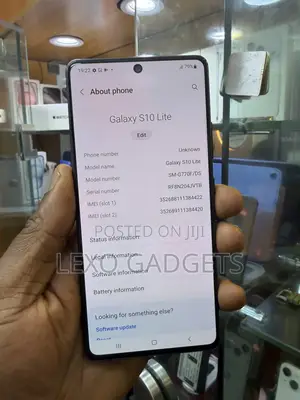 Samsung Galaxy S10 Lite 128 GB Black