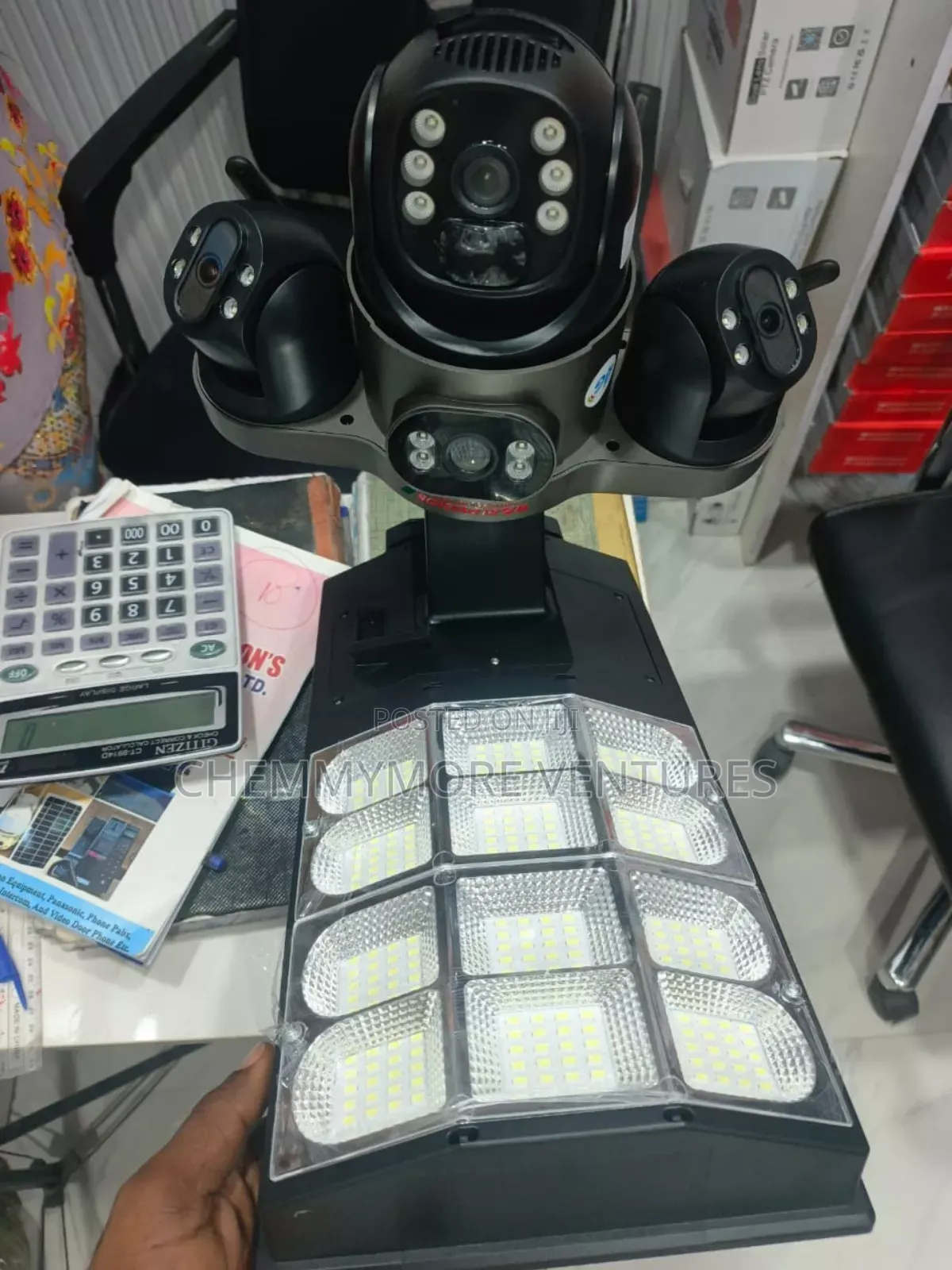 Solar Street Light Camera