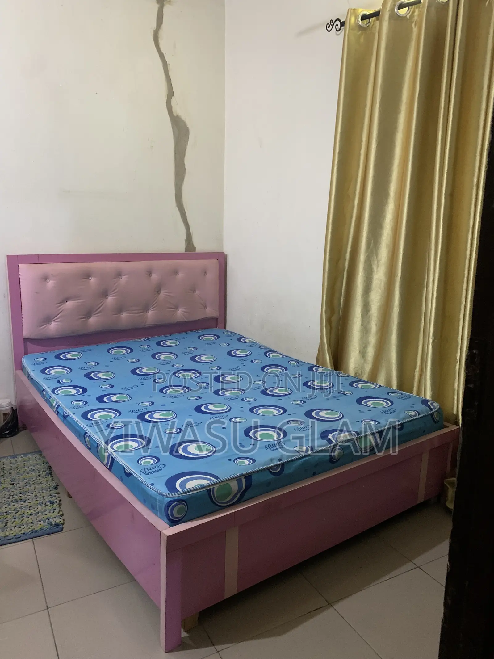 Bed Frame and Mattress