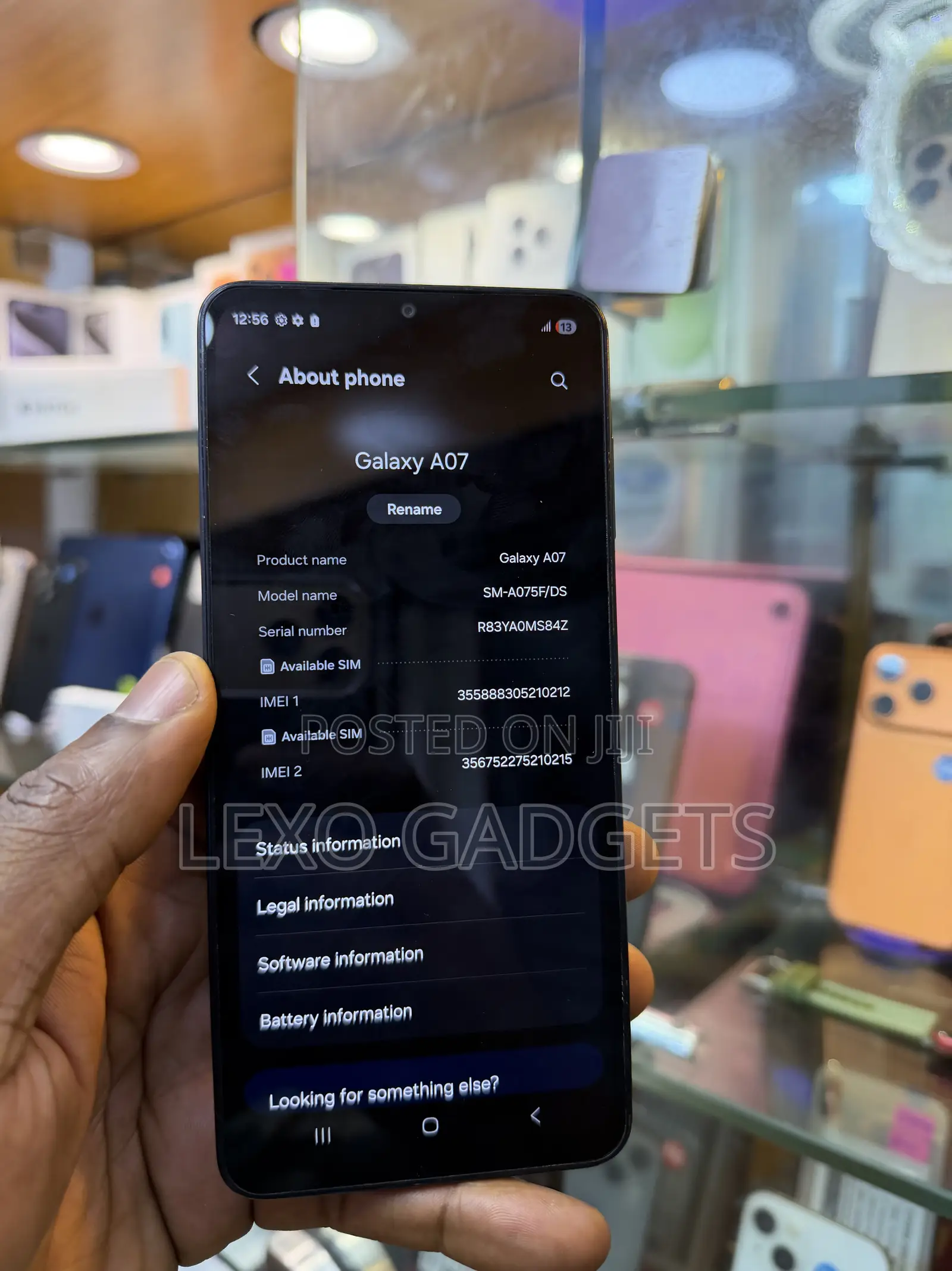 Samsung Galaxy A07 4G 64 GB Black