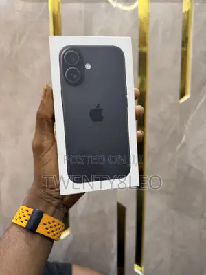 New Apple iPhone 16 128 GB Black
