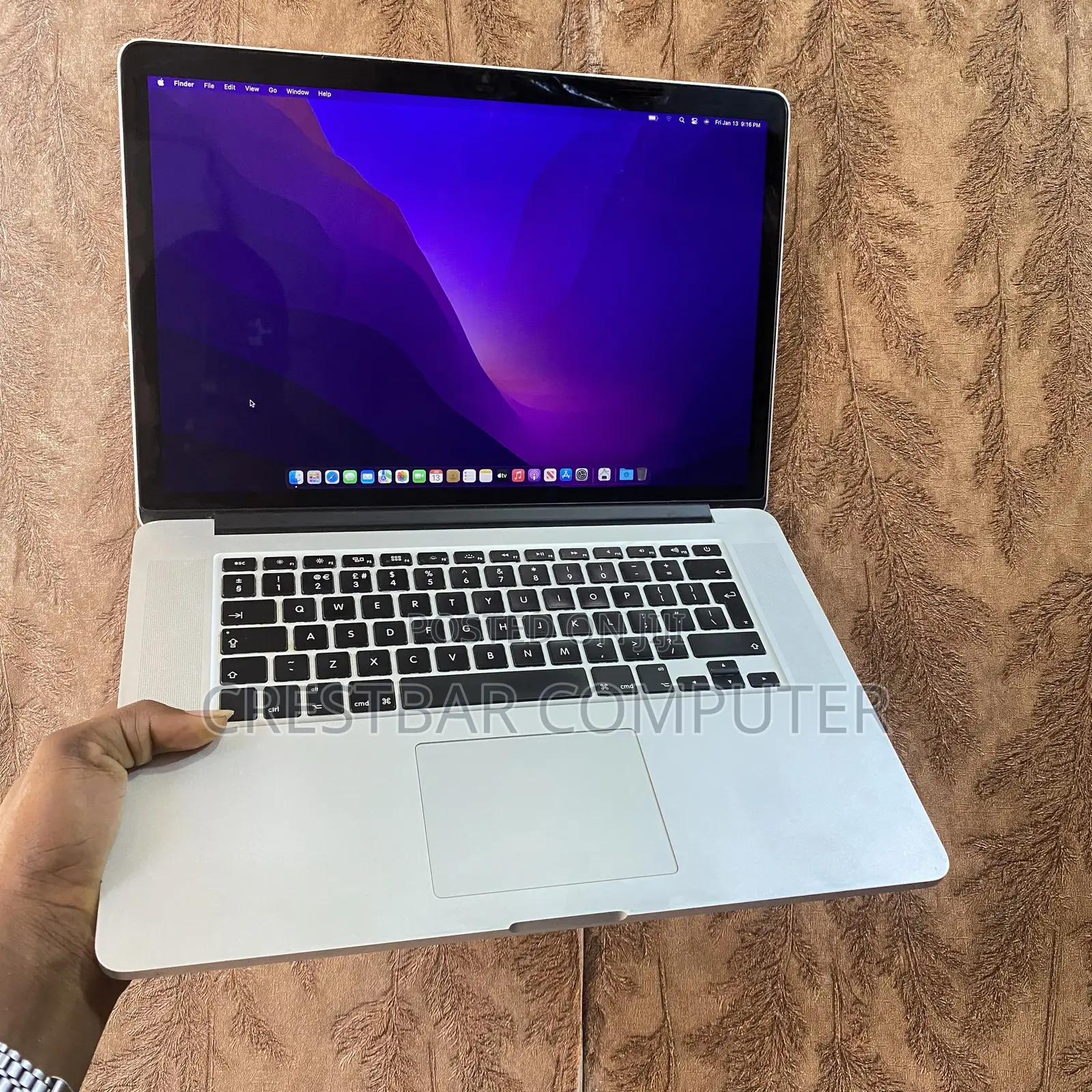 Laptop Apple MacBook Pro 2015 16GB Intel Core i7 SSD 256GB