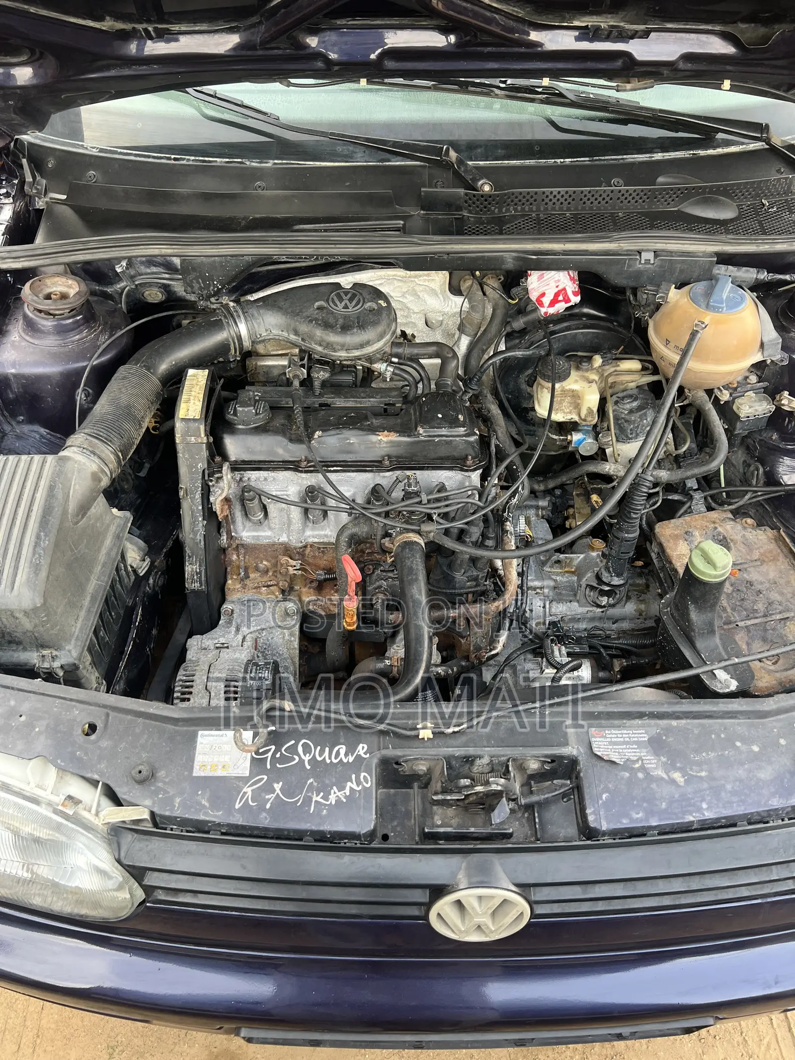 Volkswagen Golf 2002 Blue